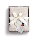 Cream Womens One Size Soft Knit Nylon Giving Shawl Wrap in Gift Box