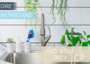 Nat & Jules Chic Rounded White 4.5 inch Matte Ceramic Bathroom Accessories Set of 4