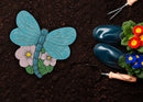 Nat & Jules Dragonfly Full Color 11 inch Resin Stepping Stone