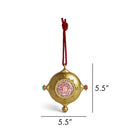 SANTA'S KINDNESS Interactive QR Code Christmas Hanging Ornament and Writing Journal Set of 2