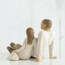 Willow Tree Father and Daughter, Sculpted Hand-Painted Figure