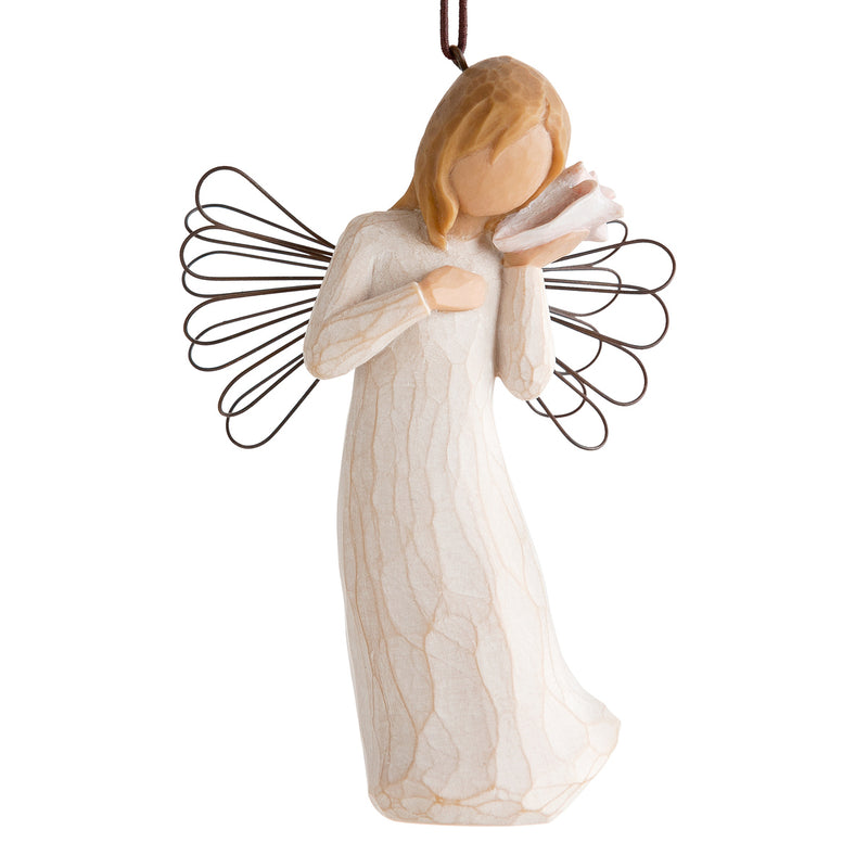 Willow Tree Thinking of You Ornament, Sculpted Hand-Painted Figure