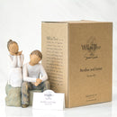 Willow Tree Brother and Sister, Sculpted Hand-Painted Figure