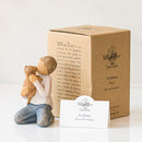 Willow Tree Kindness (boy), Sculpted Hand-Painted Figure