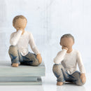 Willow Tree Inquisitive Child, Sculpted Hand-Painted Figure