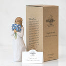 Willow Tree Forget-me-not, Sculpted Hand-Painted Figure