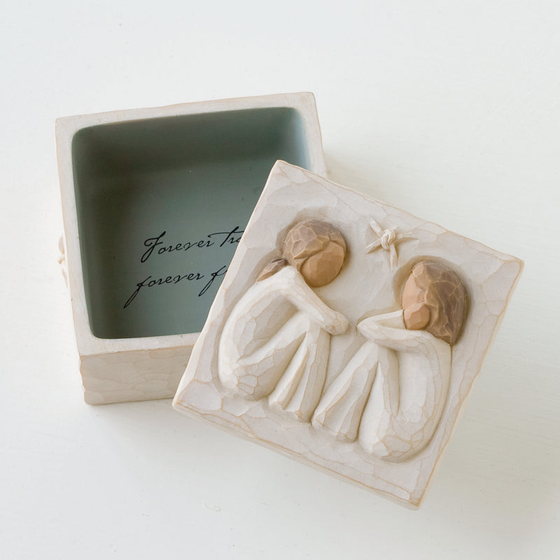 Willow Tree Friendship, Sculpted Hand-Painted Keepsake Box