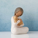 Willow Tree Kindness (Girl Darker Skin Tone & Hair Color), Sculpted Hand-Painted Figure