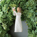 Willow Tree Soar Ornament, Sculpted Hand-Painted Figure