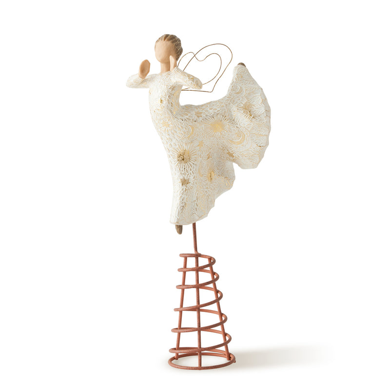 Willow Tree Song of Joy Tree Topper, Sculpted Hand-Painted Figure