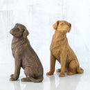 Willow Tree Love My Dog (Light), Sculpted Hand-Painted Figure