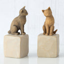 Willow Tree Love My Cat (Light), Sculpted Hand-Painted Figure
