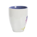 DEMDACO Kaleidoscope Butterfly Watercolor Blue 16 Ounce Glossy Stoneware Mug With Handle