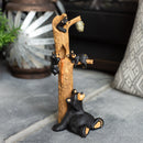 DEMDACO Honey Tree Black Bear 9 x 3 Hand-cast Resin Figurine Sculpture