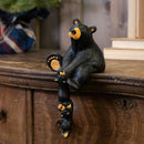 DEMDACO Helping Paw Momma Black Bear 10 x 5 Hand-cast Resin Shelf Sitter Figurine