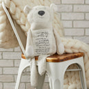 DEMDACO Bless You Precious Child Poetic Threads Bear Childrens Plush Stuffed Animal Toy