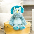 DEMDACO Drake Mellow Fellows Dinosaur Turquoise Childrens Plush Stuffed Animal Toy