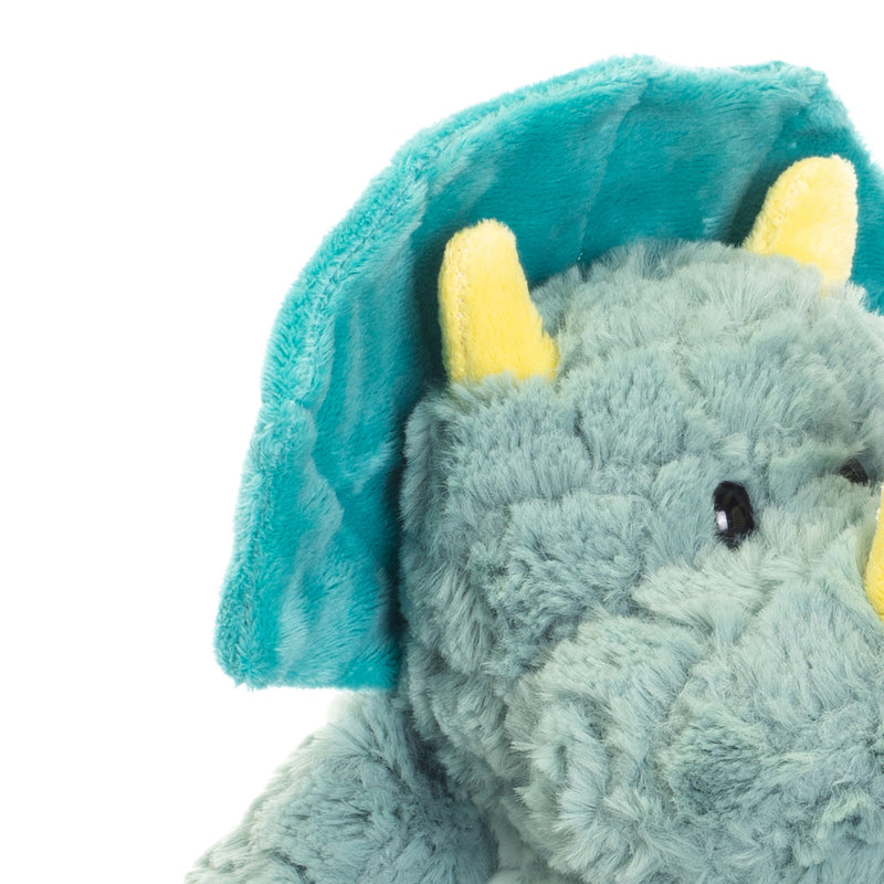 DEMDACO Drake Mellow Fellows Dinosaur Turquoise Childrens Plush Stuffed Animal Toy