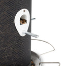 Hanging 12 inch Whitewashed Finish Heavy Duty Mesh Metal 3 Lb. Bird Feeder