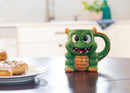 100 North Green Dragon 17 ounce Glossy Ceramic Character Mugs Pack of 2