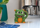 100 North Green Dragon 17 ounce Glossy Ceramic Character Mugs Pack of 2
