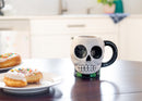 100 North Skull 17 ounce Glossy Ceramic Halloween Character Mug