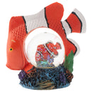 Striped Clown Fish Figurine 45MM Glitter Water Globe Decoration