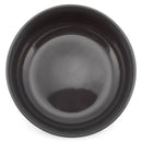 Elanze Designs Bistro Glossy Ceramic 6.5 inch Soup Bowls Set of 4, Charcoal Grey