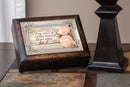 Many Women Do Noble Things Burlwood Jewelry Music Box Plays Amazing Grace