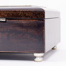 First Anniversary Burlwood Jewelry Music Box Plays Unchained Melody