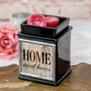 Home decor electrical fragrance lamp for use with wax drop, tarts, and oil scents