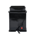 Home Sweet Home Ceramic Glossy Black Interchangeable Photo Frame Candle Wax Oil Warmer
