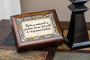 Granddaughter You Have Brought Such Joy Woodgrain Jewelry Music Box Plays Wonderful World