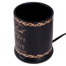 Home decor electrical fragrance lamp for use with wax drop, tarts, and oil scents