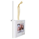 Lighthouse Christian Products Friends White 4 x 3 Metal Mini Picture Frame Christmas Ornament