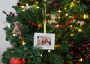 Lighthouse Christian Products Friends White 4 x 3 Metal Mini Picture Frame Christmas Ornament