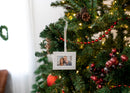 Lighthouse Christian Products 25th Anniversary White 4 x 3 Metal Mini Picture Frame Christmas Ornament
