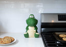 100 North Tyrannosaurus Rex Dinosaur 10.1 x 8.9 Dolomite Ceramic Cookie Jar