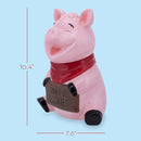 100 North Pig Sign Oink For Cookies 10.4 x 7.6 Dolomite Ceramic Cookie Jar