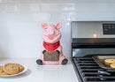 100 North Pig Sign Oink For Cookies 10.4 x 7.6 Dolomite Ceramic Cookie Jar