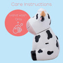 100 North Cute Spotted Cow Farm 10.5 x 7.1 Dolomite Ceramic Cookie Jar