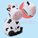 100 North Cute Spotted Cow Farm 10.5 x 7.1 Dolomite Ceramic Cookie Jar