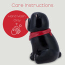 100 North Black Bear Handkerchief 10 x 7.9 Dolomite Ceramic Cookie Jar