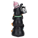 Elanze Designs Penguin Pile Up 17 inch Resin LED Christmas Door Greeter Figurine