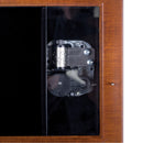 Cats Grey Brown Kittens in Basket Woodgrain Rope Trim Jewelry Music Box Plays You Are My Sunshine