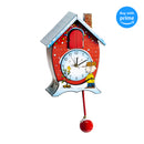 Mark Feldstein Peanuts Christmas Linus and Lucy Song Cuckoo Clock