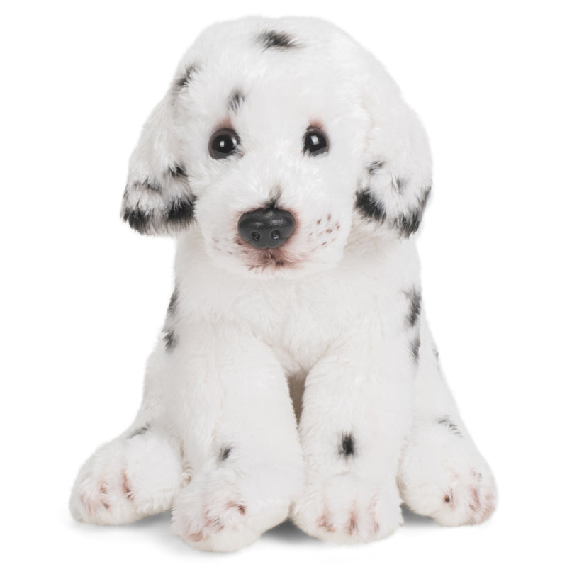 DEMDACO Spotted Dalmatian Dog Childrens Plush Beanbag Stuffed Animal Toy