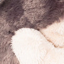 DEMDACO Little Silver Grey Wolf Childrens Plush Beanbag Stuffed Animal Toy