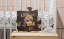 P. Graham Dunn Love You to The Moon & Back 12 x 12 inch Wood Puzzle Piece Wall Sign Plaque