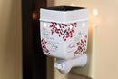 Home decor electrical fragrance lamp for use with wax drop, tarts, and oil scents
